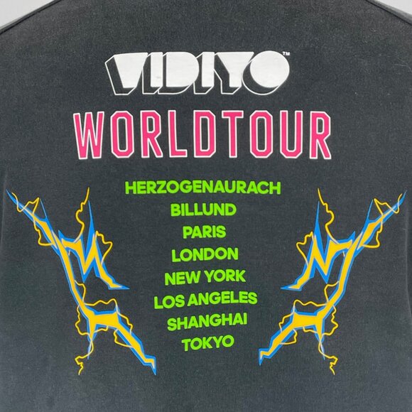 NWOT DISCONTINUED Adidas X LEGO VIDIYO Sweatshirt Sz L Retro 80s Music Street - Picture 5 of 8